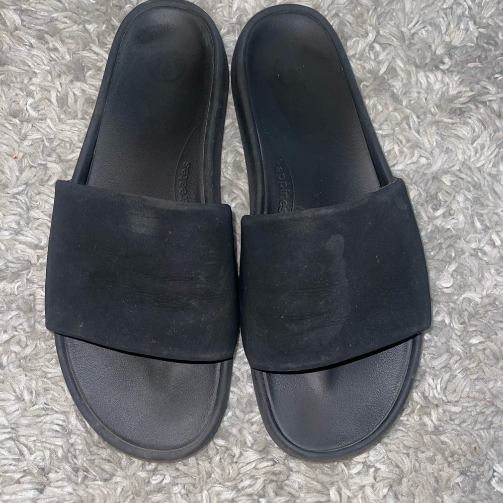 Lululemon Black Restfeel Slide Sandals Men’s 12